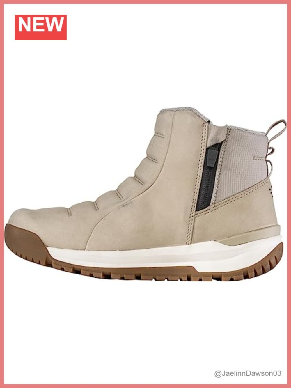 Women's Oiled Nubuck Leather Insulated Mid-Calf Boot